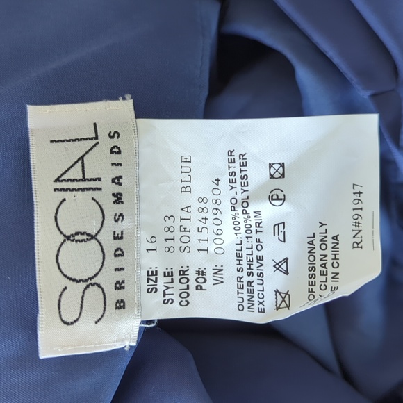 NWOT Social Bridesmaid Dress - Picture 5 of 5